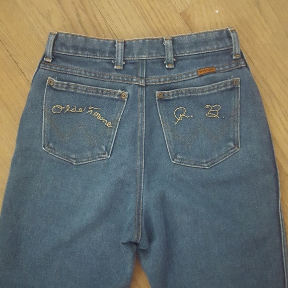 1970's Wrangler Misses High Rise Mom Jeans - Picture 5 of 8